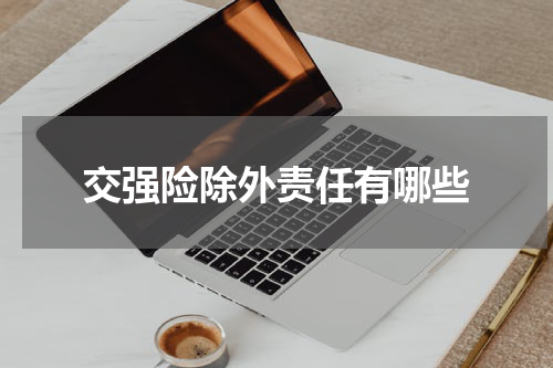 交强险除外责任有哪些