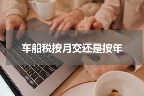 车船税按月交还是按年
