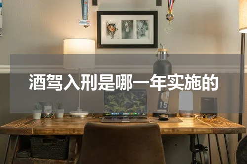 酒驾入刑是哪一年实施的