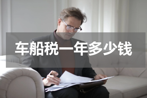 车船税一年多少钱