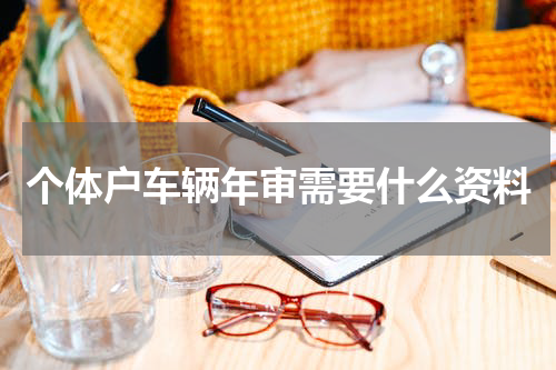 个体户车辆年审需要什么资料