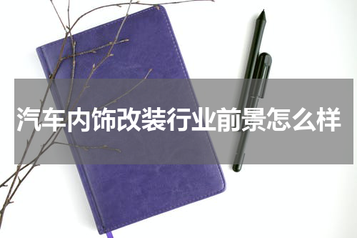 汽车内饰改装行业前景怎么样