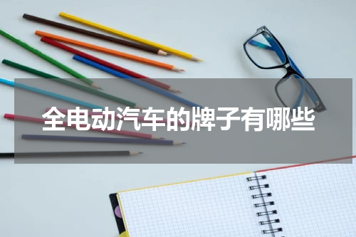 全电动汽车的牌子有哪些