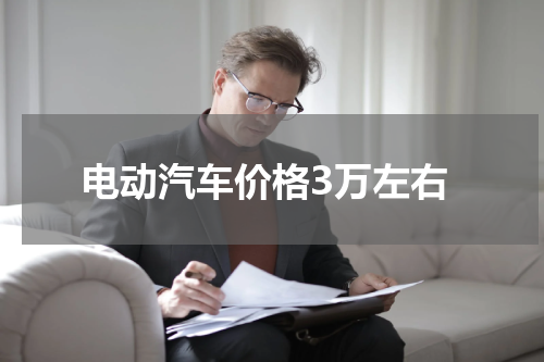 电动汽车价格3万左右