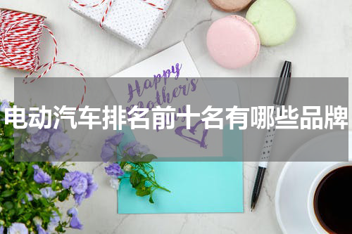 电动汽车排名前十名有哪些品牌