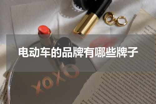 电动车的品牌有哪些牌子