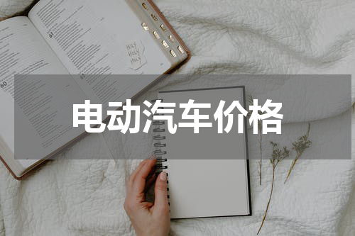 电动汽车价格