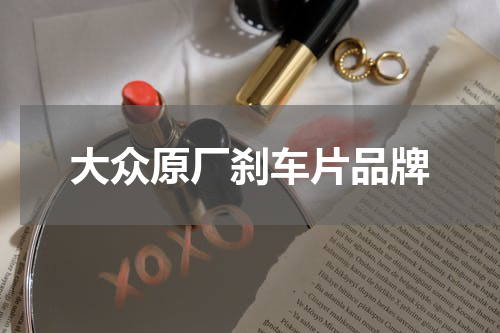 大众原厂刹车片品牌