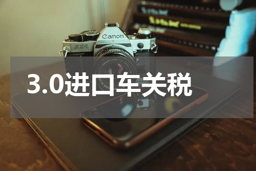 3.0进口车关税