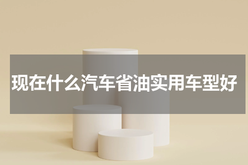 现在什么汽车省油实用车型好