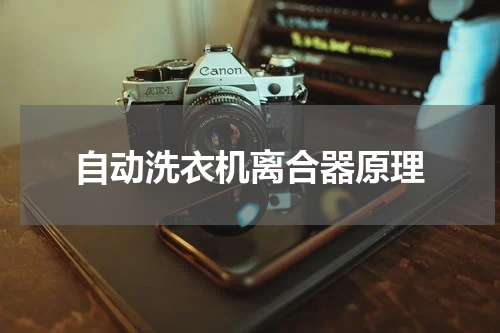自动洗衣机离合器原理