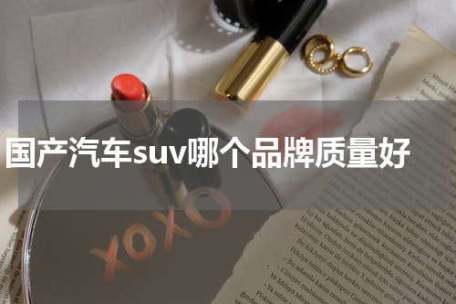 国产汽车suv哪个品牌质量好