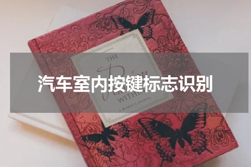 汽车室内按键标志识别