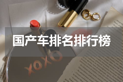 国产车排名排行榜