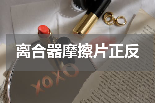 离合器摩擦片正反