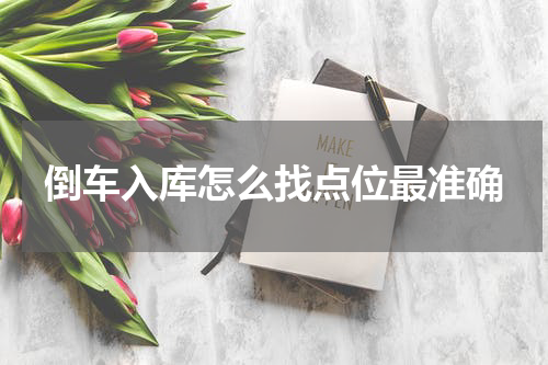 倒车入库怎么找点位最准确