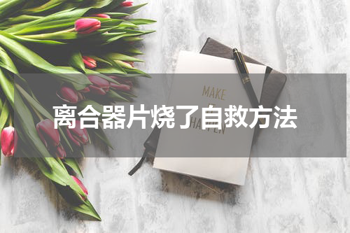 离合器片烧了自救方法