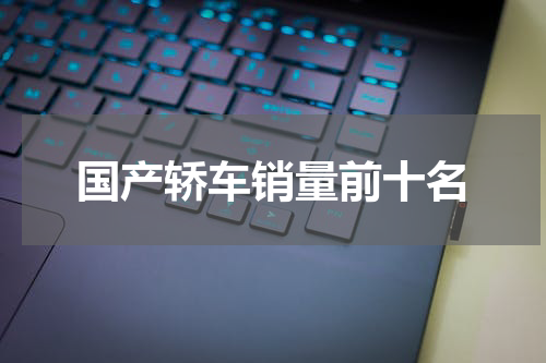 国产轿车销量前十名
