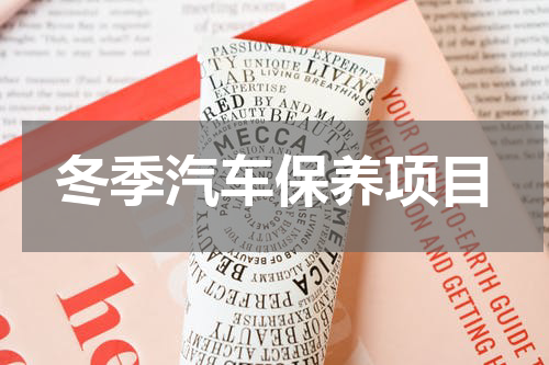 冬季汽车保养项目