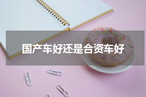 国产车好还是合资车好