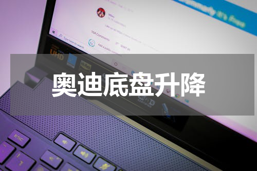 奥迪底盘升降