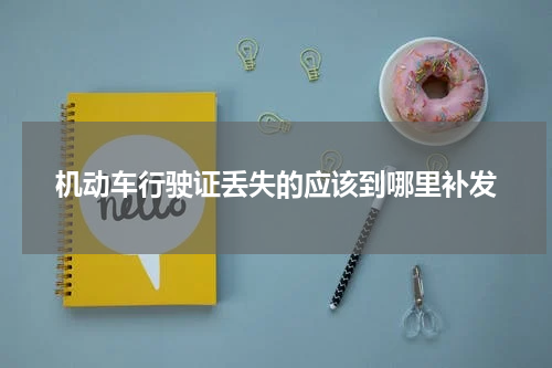 机动车行驶证丢失的应该到哪里补发