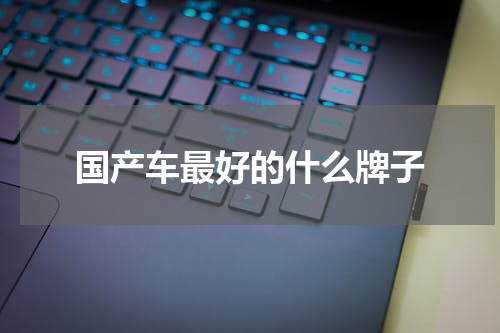 国产车最好的什么牌子