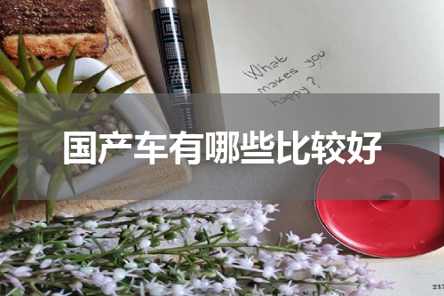 国产车有哪些比较好
