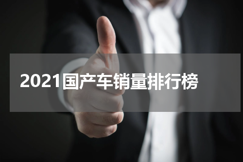 2021国产车销量排行榜