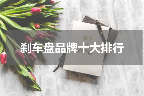 刹车盘品牌十大排行