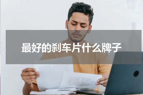 最好的刹车片什么牌子
