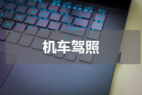 机车驾照