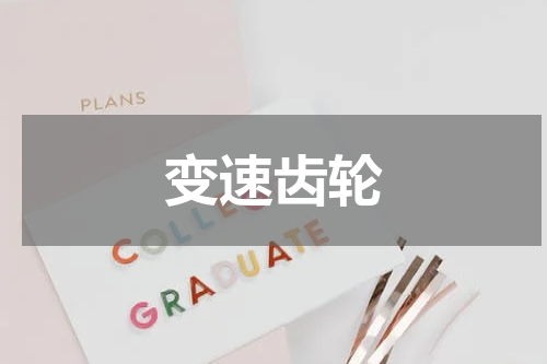 变速齿轮
