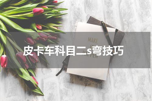 皮卡车科目二s弯技巧