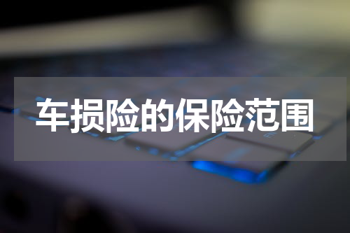 车损险的保险范围