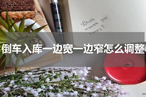 倒车入库一边宽一边窄怎么调整