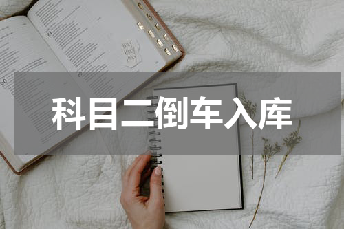 科目二倒车入库