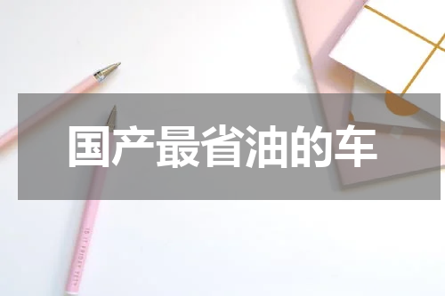 国产最省油的车