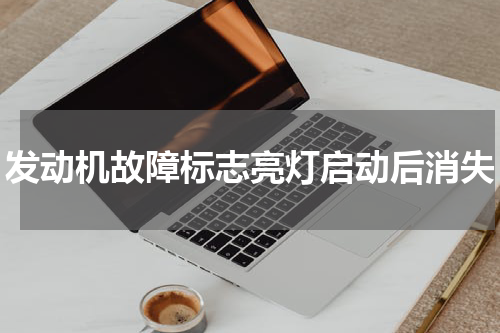 发动机故障标志亮灯启动后消失