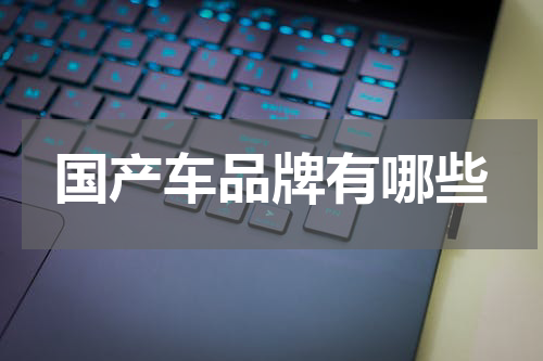 国产车品牌有哪些