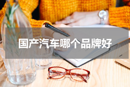 国产汽车哪个品牌好