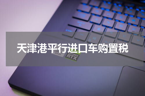 天津港平行进口车购置税