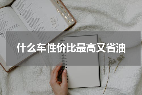 什么车性价比最高又省油