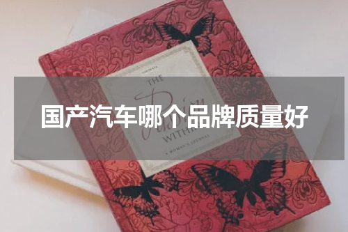 国产汽车哪个品牌质量好