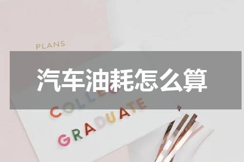 汽车油耗怎么算