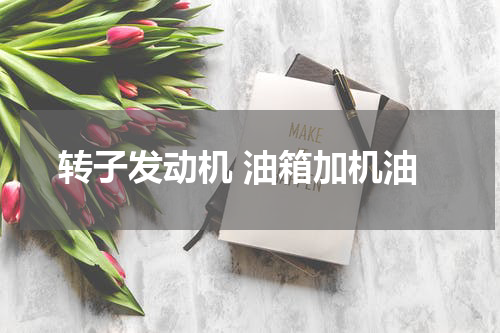转子发动机 油箱加机油