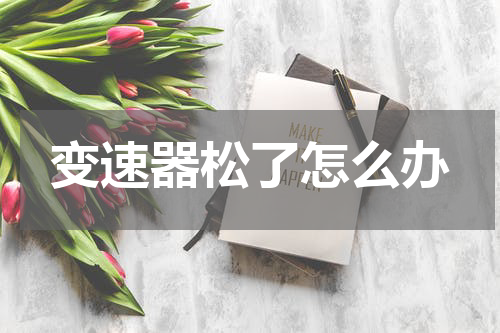 变速器松了怎么办