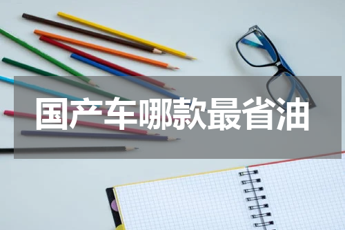 国产车哪款最省油