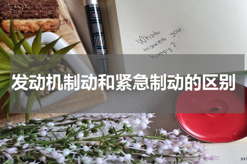发动机制动和紧急制动的区别
