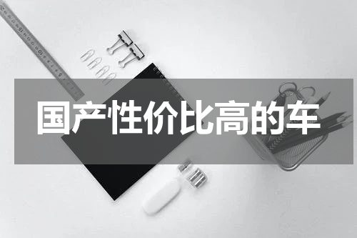 国产性价比高的车